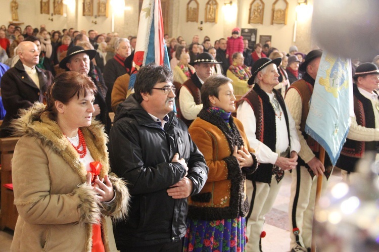 Opłatek górali w Ochotnicy Górnej