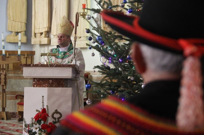 Opłatek górali w Ochotnicy Górnej