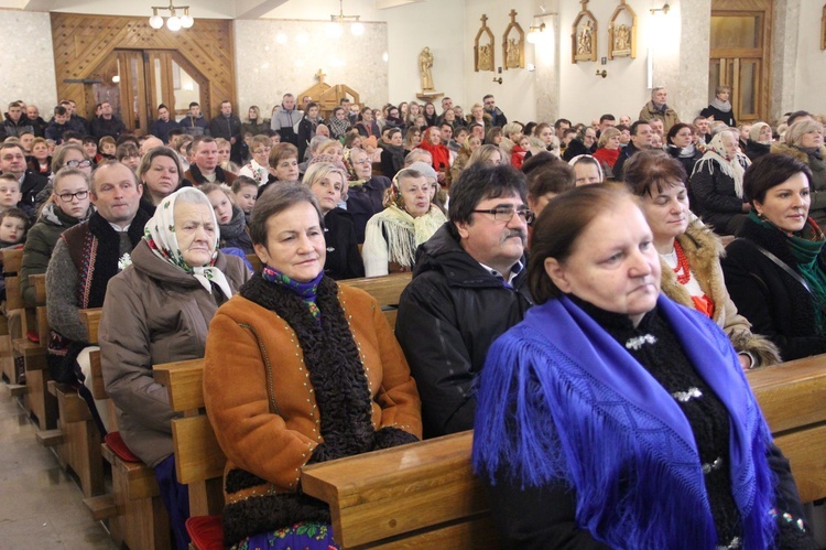 Opłatek górali w Ochotnicy Górnej