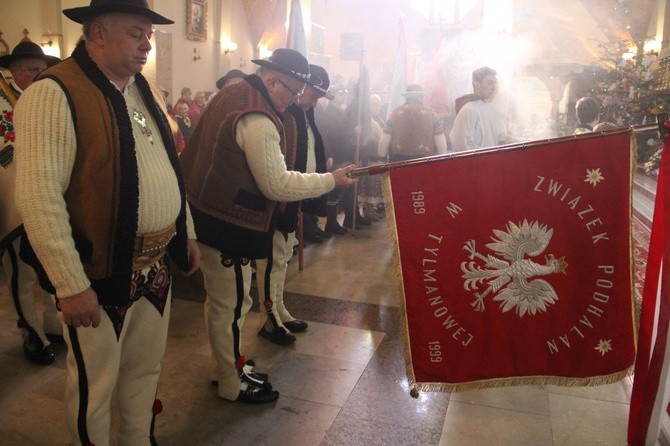 Opłatek górali w Ochotnicy Górnej