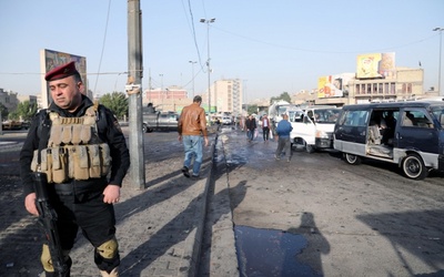 38 zabitych w podwójnym zamachu w Bagdadzie 
