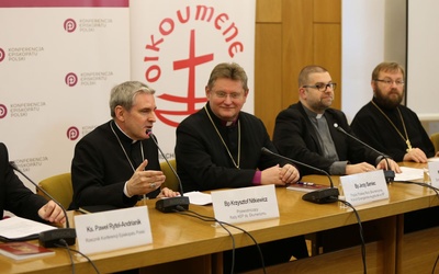 Konferencja prasowa przed Tygodniem Ekumenicznym. 
