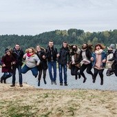 Studenci z Duszpasterstwa Młodych na Poczekajce jednoczą się nie tylko w trakcie sesji. 