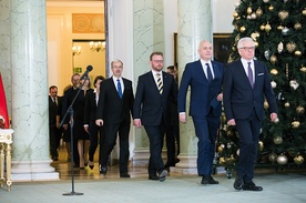 Zaprzysiężenie nowych ministrów odbyło się w Pałacu Prezydenckim 9 stycznia.