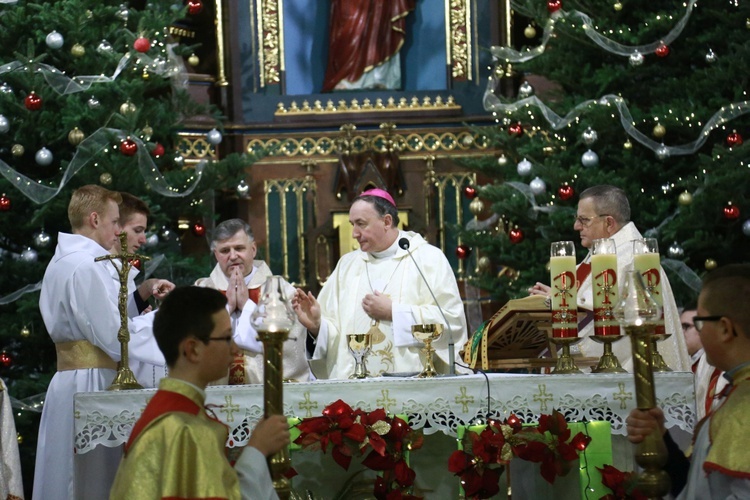 Poświęcenie organów w Lubczy