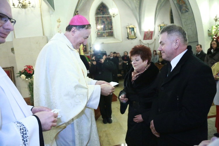 Poświęcenie organów w Lubczy