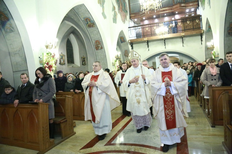 Poświęcenie organów w Lubczy