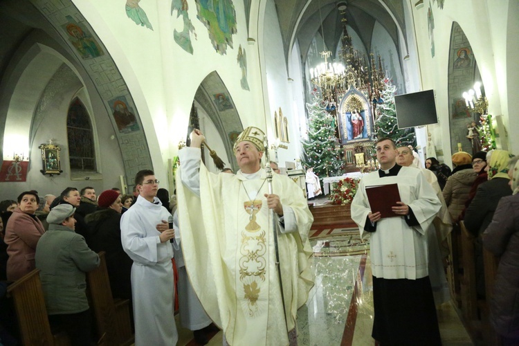 Poświęcenie organów w Lubczy