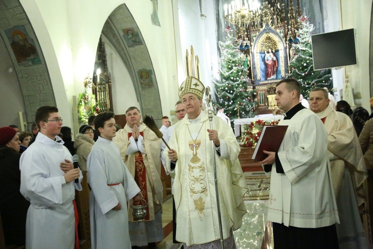 Poświęcenie organów w Lubczy