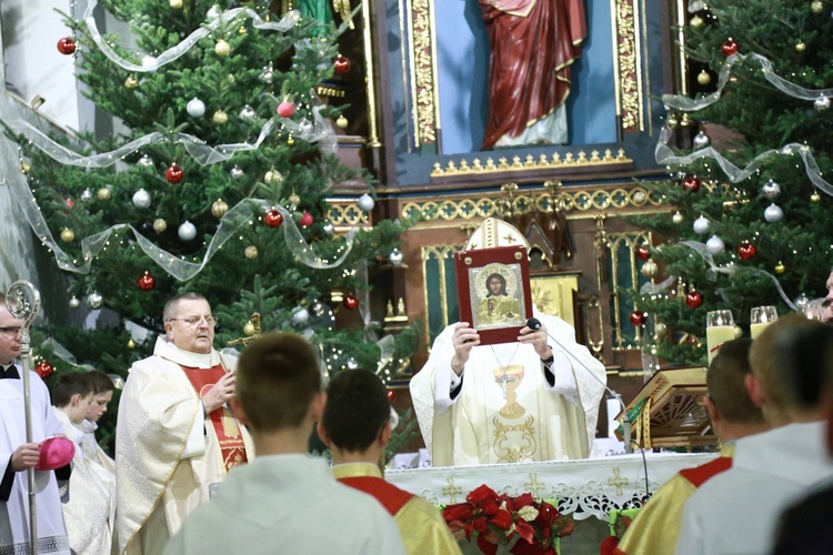 Poświęcenie organów w Lubczy