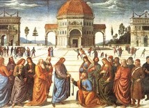 Perugino, Przekazanie kluczy św. Piotrowi