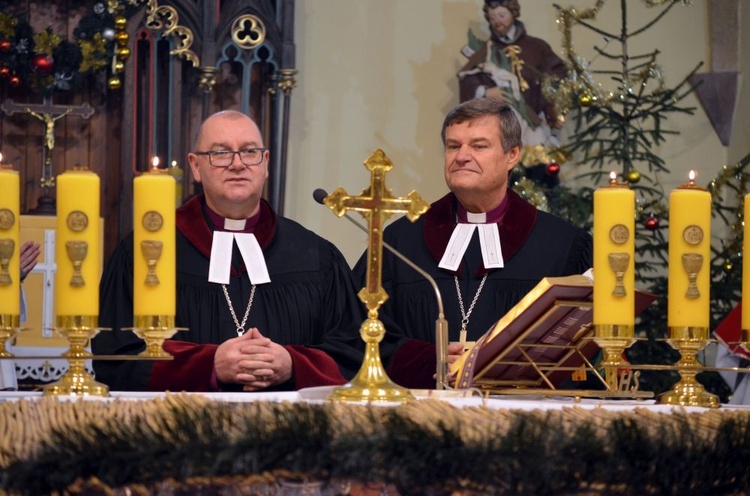 Msza św. z udziałem luterańskich biskupów