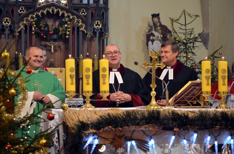 Msza św. z udziałem luterańskich biskupów