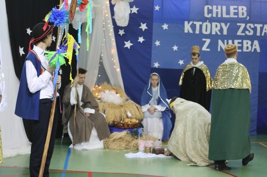 Integracyjne jasełka dla hospicjum w Zespole Szkół Specjalnych w Wapienicy - 2018