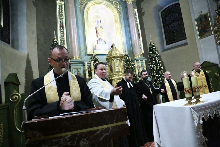 Nabożeństwo ekumeniczne w Muszynie