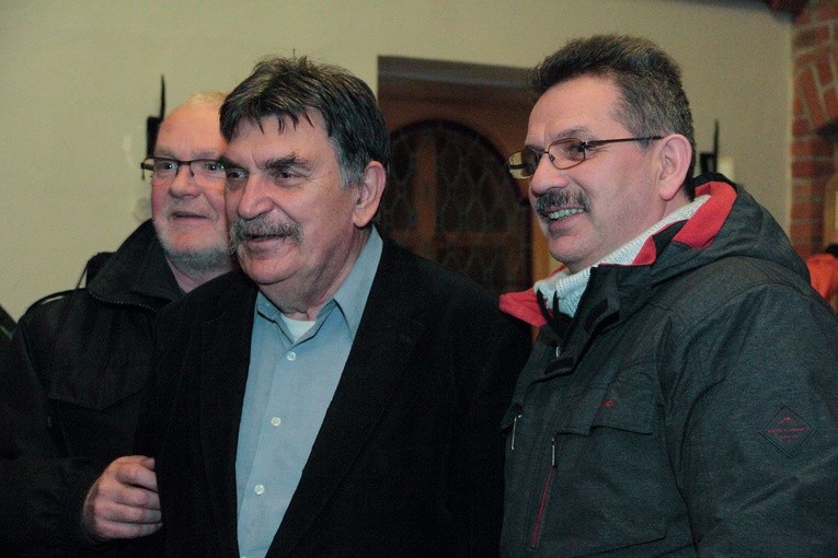 Jan Budziaszek w pustelni