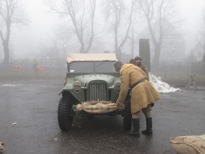 Rekonstrukcja walk o Miechowice z 1945 roku