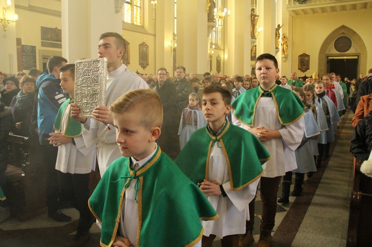 Poświęcenie dzwonów w Grybowie