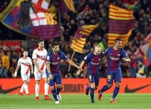 Barcelona wciąż niepokonana w Lidze