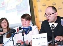 ▲	O przygotowaniach do ŚDM w Panamie diecezjalne biuro informowało na konferencji prasowej.