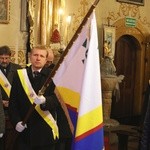 Poświęcenie sztandaru Rycerzy Kolumba w Gilowicach