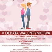 Debata walentynkowa "Chwilowo panna, jeszcze kawaler", Katowice, 19 lutego