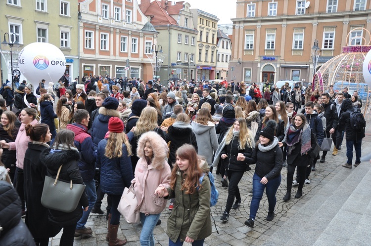 Polonez na opolskim Rynku