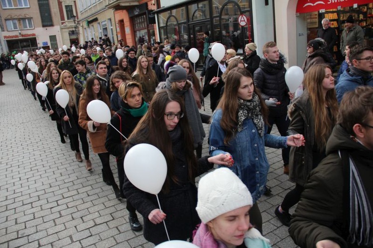 Polonez na zielonogórskiej starówce