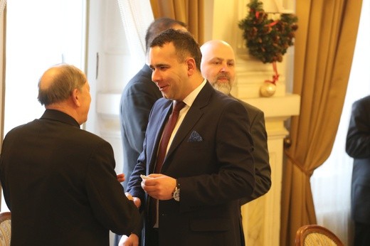Noworoczne spotkanie duszpasterzy i samorządowców w bielskim ratuszu - 2018
