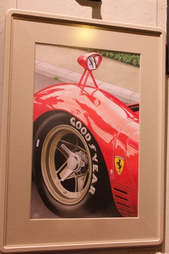 Ferrari - wystawa rysunków Mariana Huli