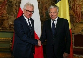 Jacek Czaputowicz spotkał się z MSZ Belgii Didierem Reyndersem