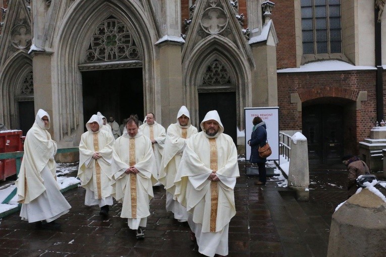 Pogrzeb o. Reginalda Wiśniowskiego - najstarszego dominikanina polskiego