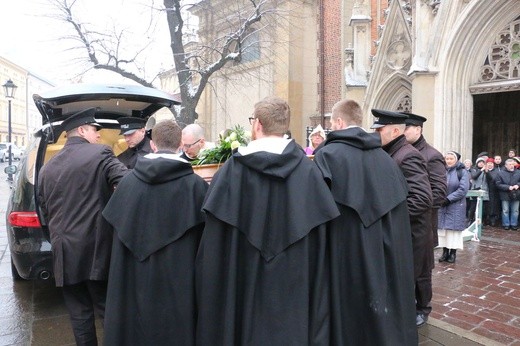 Pogrzeb o. Reginalda Wiśniowskiego - najstarszego dominikanina polskiego