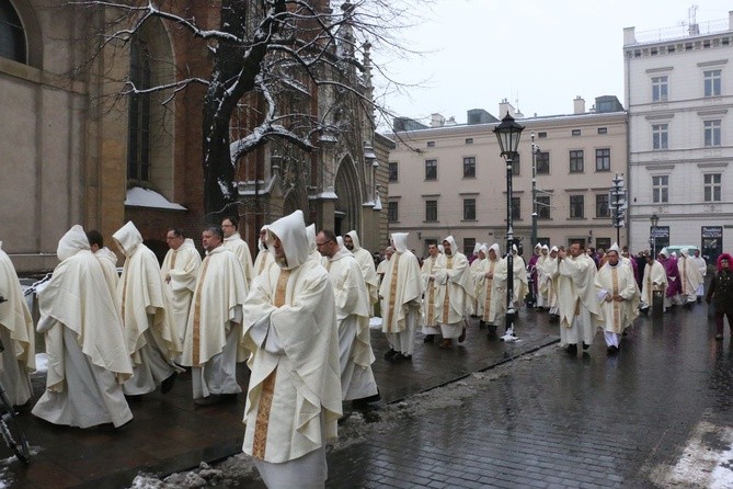 Pogrzeb o. Reginalda Wiśniowskiego - najstarszego dominikanina polskiego