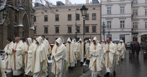 Pogrzeb o. Reginalda Wiśniowskiego - najstarszego dominikanina polskiego