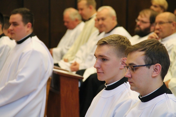 Obłóczyny w Wyższym Śląskim Seminarium Duchownym