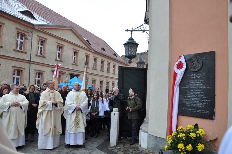 Prudnik uczcił o. Jana Górę