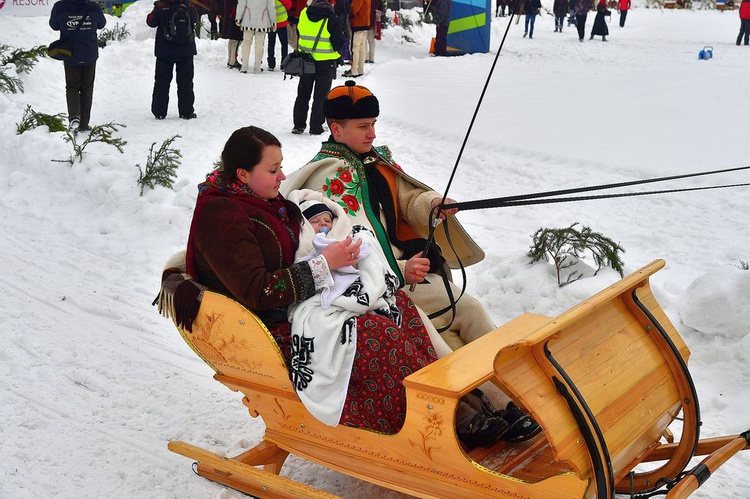 Góralskie wyścigi na śniegu