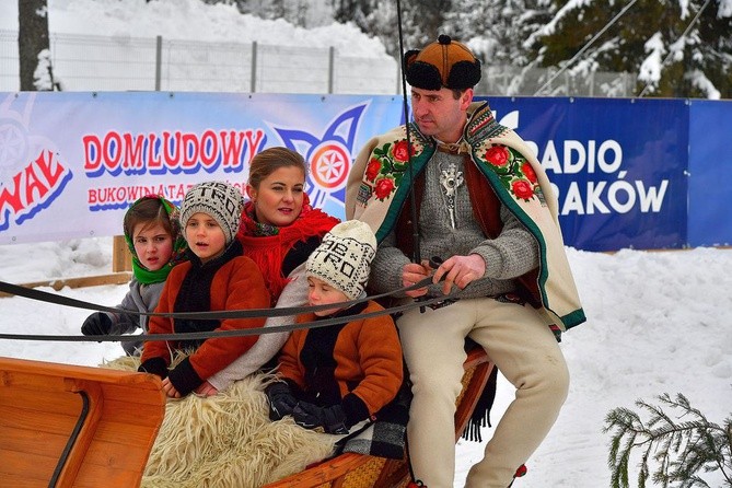 Góralskie wyścigi na śniegu