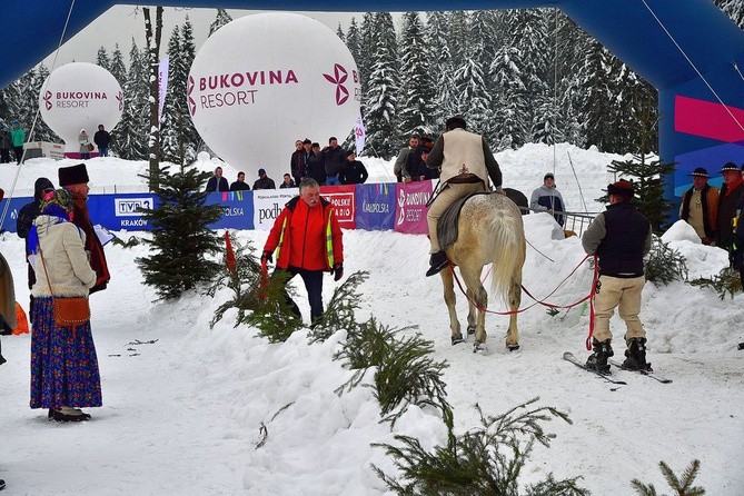 Góralskie wyścigi na śniegu