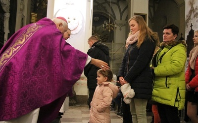 Środa Popielcowa w łowickiej katedrze