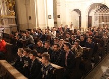 Ministranci mieli okazję zobaczyć jak wygląda seminaryjne życie