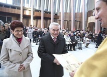 W grudniu państwo Janowscy dziękowali z całą rodziną w Świątyni Opatrzności Bożej za 50. rocznicę sakramentu małżeństwa.