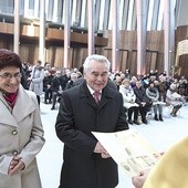 W grudniu państwo Janowscy dziękowali z całą rodziną w Świątyni Opatrzności Bożej za 50. rocznicę sakramentu małżeństwa.