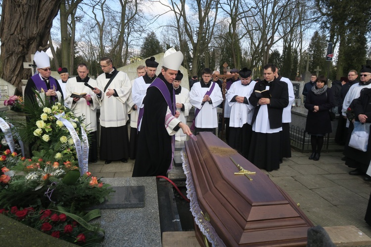Pogrzeb ks. prof. Tadeusza Rutowskiego