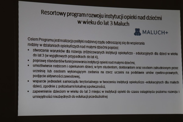 O programie Maluch+ w Koprzywnicy 