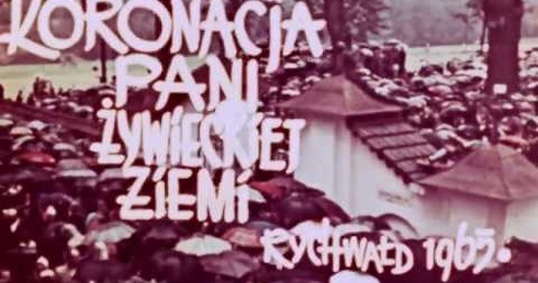 Koronacja obrazu Matki Bożej Rychwałdzkiej 1965r.