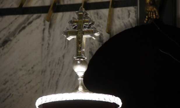 Niemy świadek cierpień Chrystusa odwiedza Koszutkę