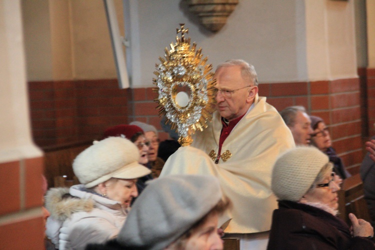 Nabożeństwo dla chorych w Koźlu