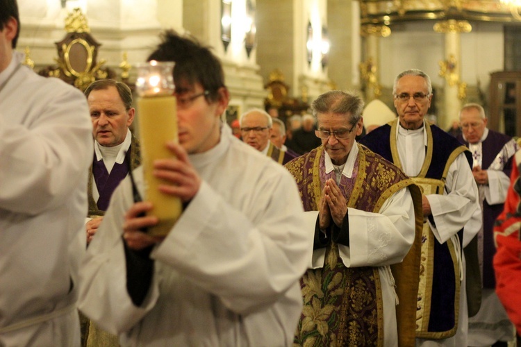 Liturgia stacyjna w kościele Świętych Piotra i Pawła